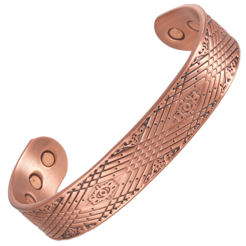 Copper Traditional Magnetic Bracelet
